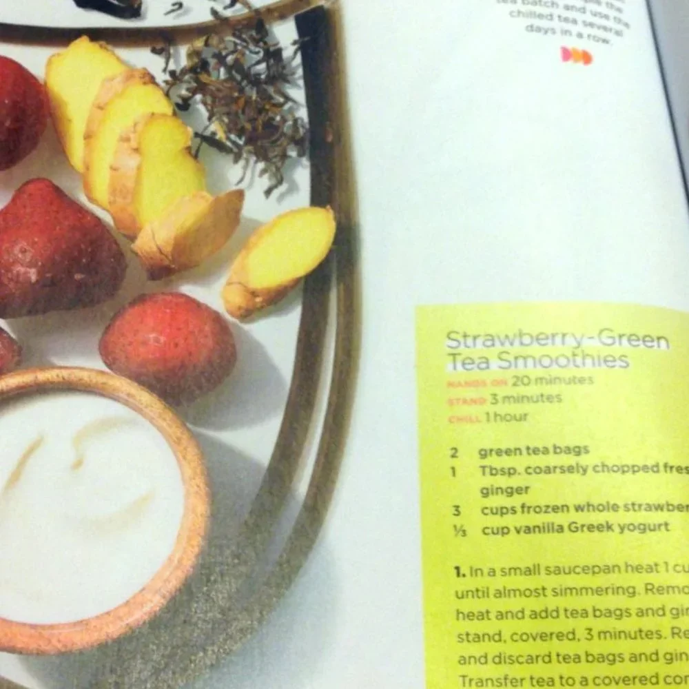 Smoothies Magazine / Cookbook of Recipes from Better Homes and Gardens